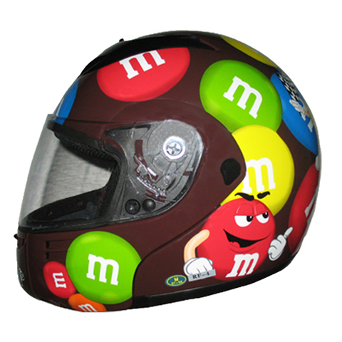 M&Ms RF4 Motorsport Helmets