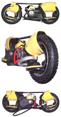 Viza Wheelman Hubless Gas Scooter