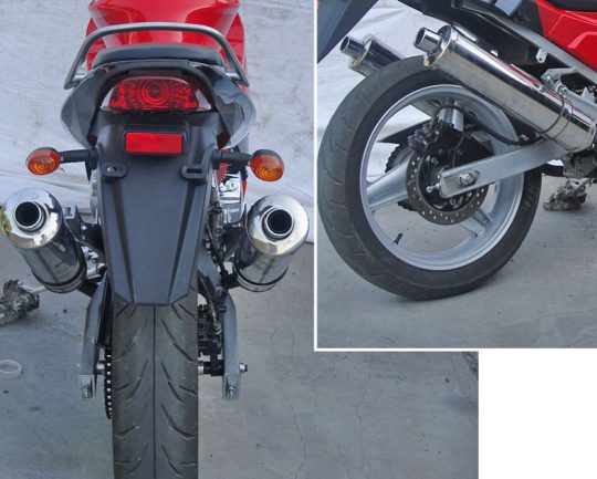 Roketa MC-113 Sport Motorbike Rear Wheel